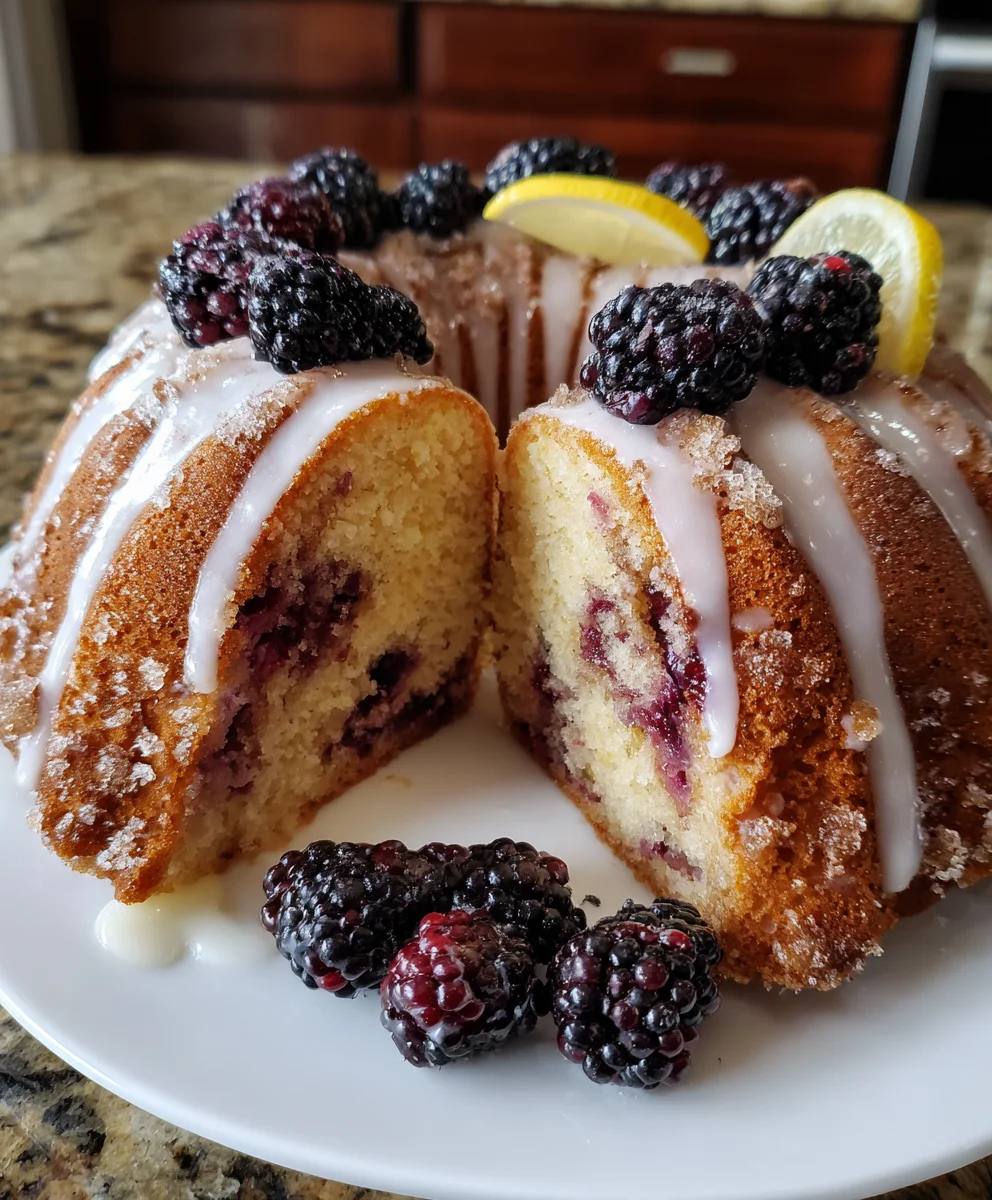 Blackberry Lemon Coffee Cake – Bright, Juicy & Perfectly Sweet-Tart!