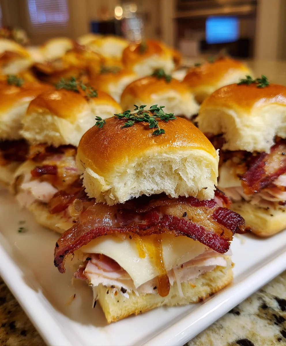 Maple Bacon Turkey Sliders – Sweet, Savory & Irresistibly Delicious!