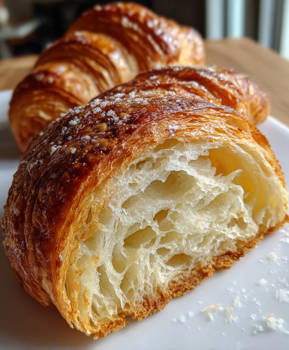 Sourdough Croissant Bread – Buttery, Flaky & Perfectly Layered!