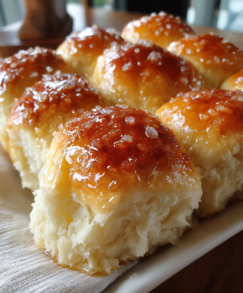 No-Knead Buttermilk Dinner Rolls – Soft, Fluffy & Buttery Perfection!