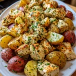 One Pan Ranch Chicken and Potatoes – Juicy, Crispy & Packed with Ranch Flavor!