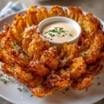 Crispy Air Fryer Blooming Onion – Crunchy, Golden & Irresistibly Delicious!