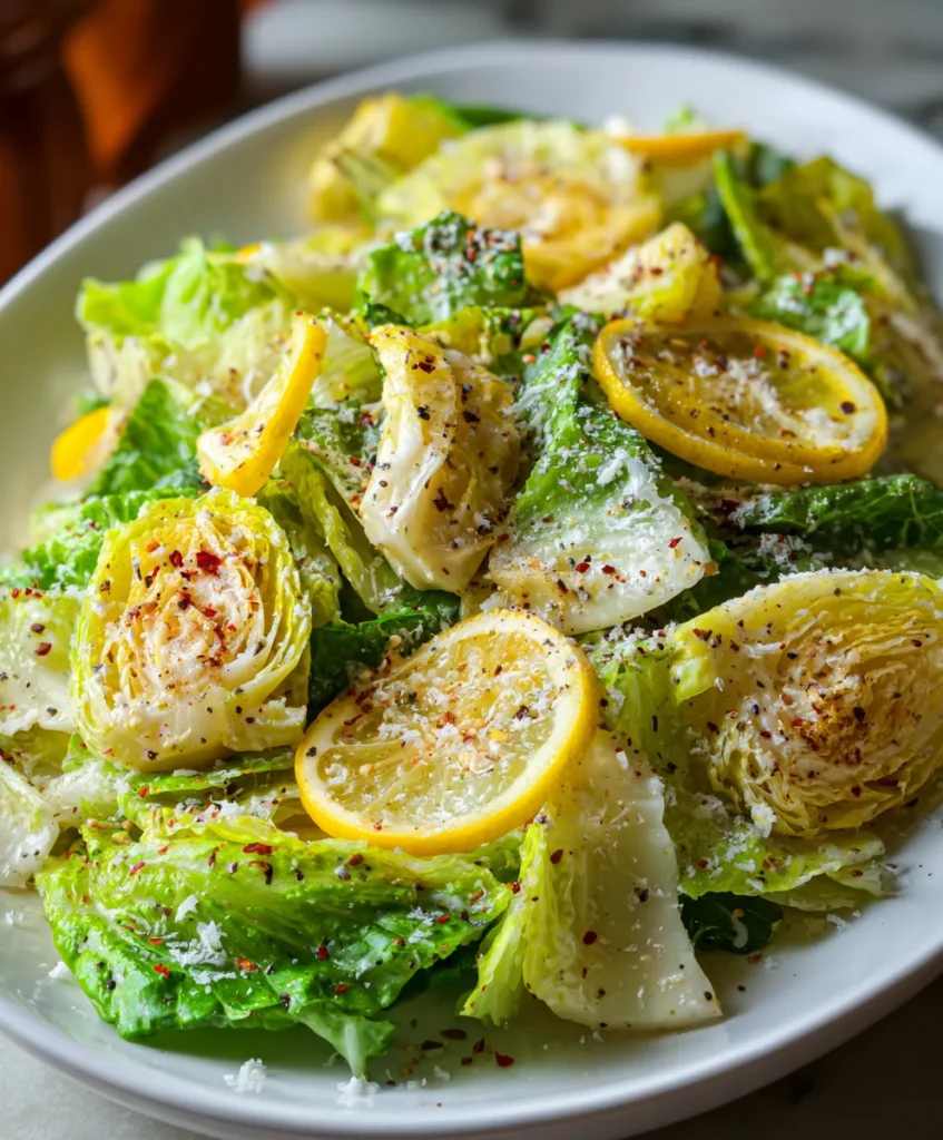 Lemon Parmesan Salad