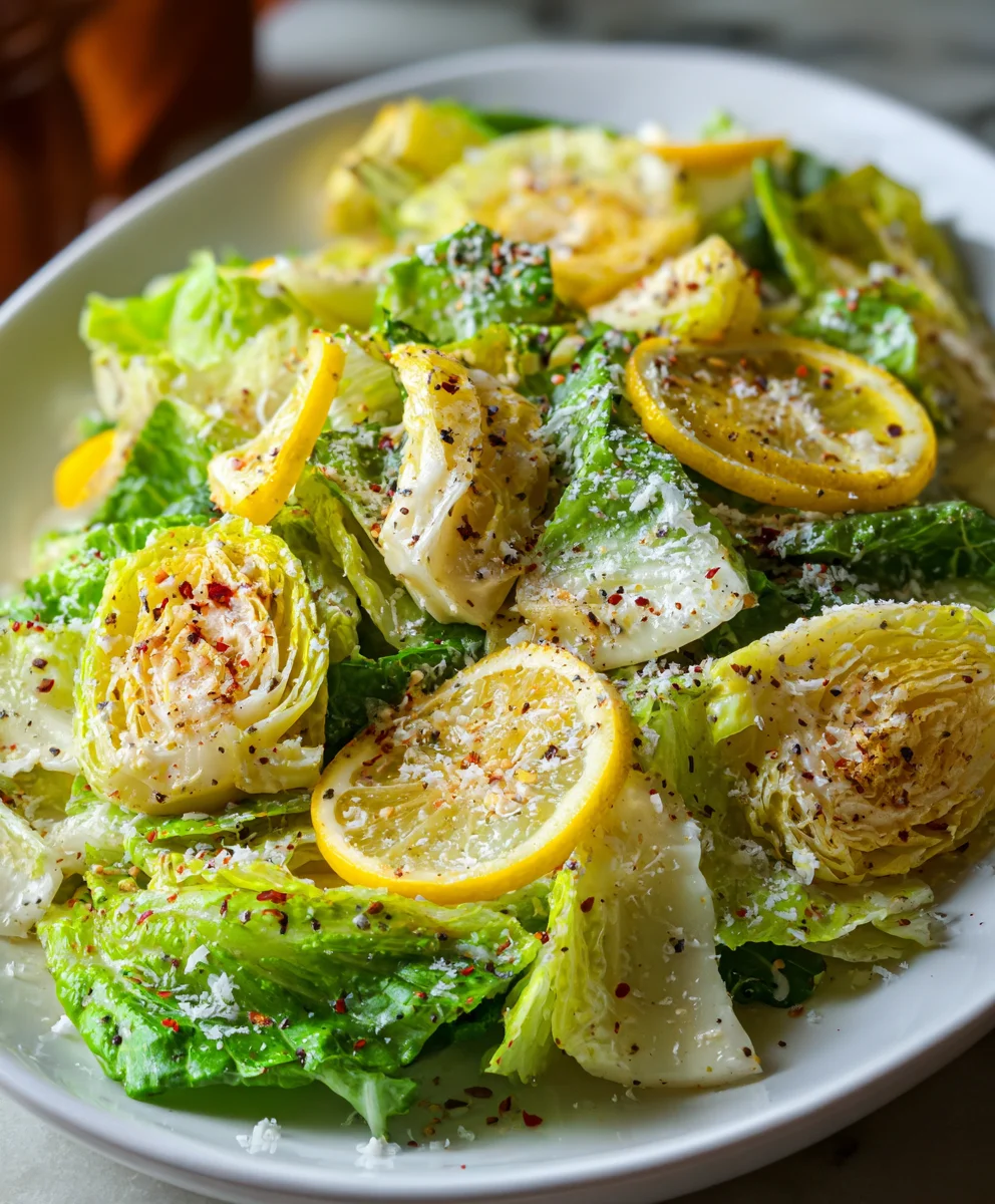 Lemon Parmesan Salad