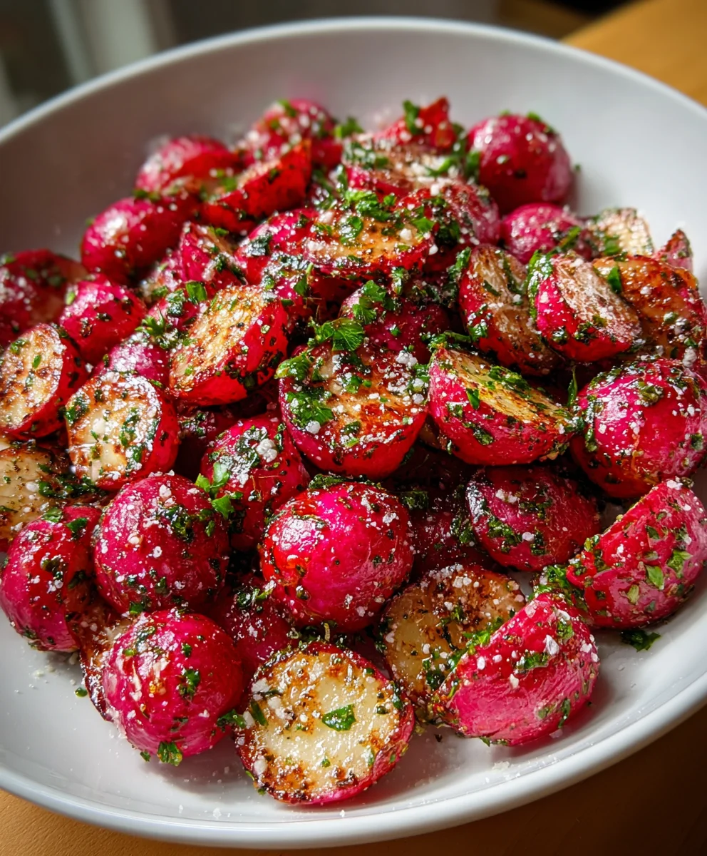 Crispy Air Fried Radishes – Golden, Flavorful & The Perfect Low-Carb Side!