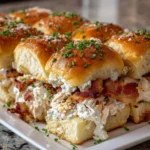 Crack Chicken Sliders – Cheesy, Creamy & Irresistibly Delicious!