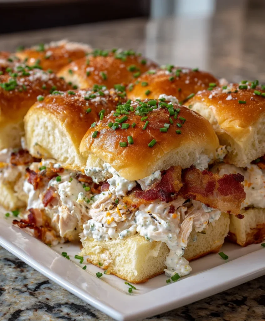Crack Chicken Sliders – Cheesy, Creamy & Irresistibly Delicious!