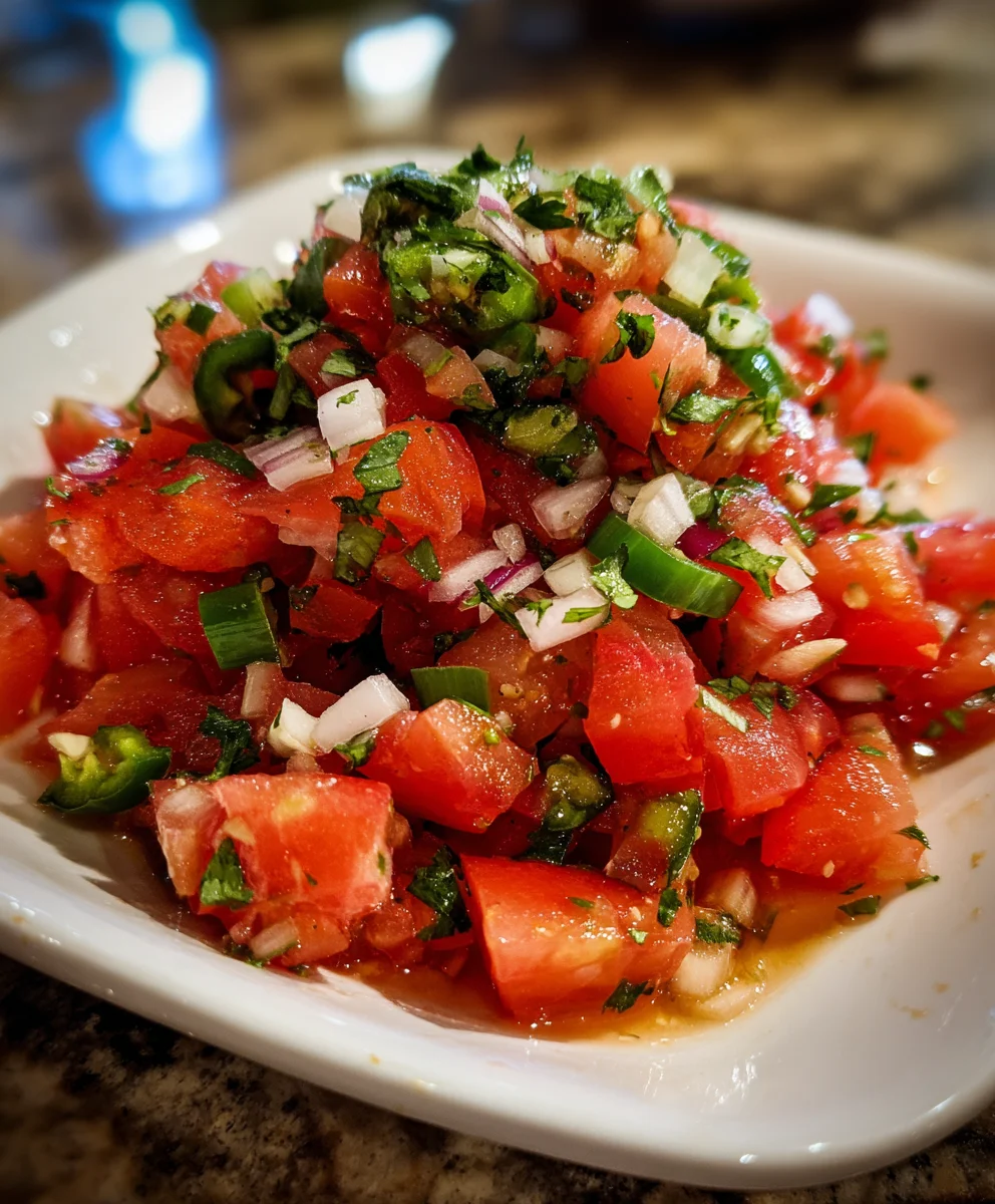Pico de Gallo – Fresh, Zesty & Bursting with Flavor!