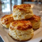 3-Ingredient Buttermilk Biscuits – Fluffy, Buttery & Incredibly Easy!