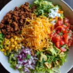 Taco Bowl Recipe – Fresh, Flavorful & Loaded with Tex-Mex Goodness!