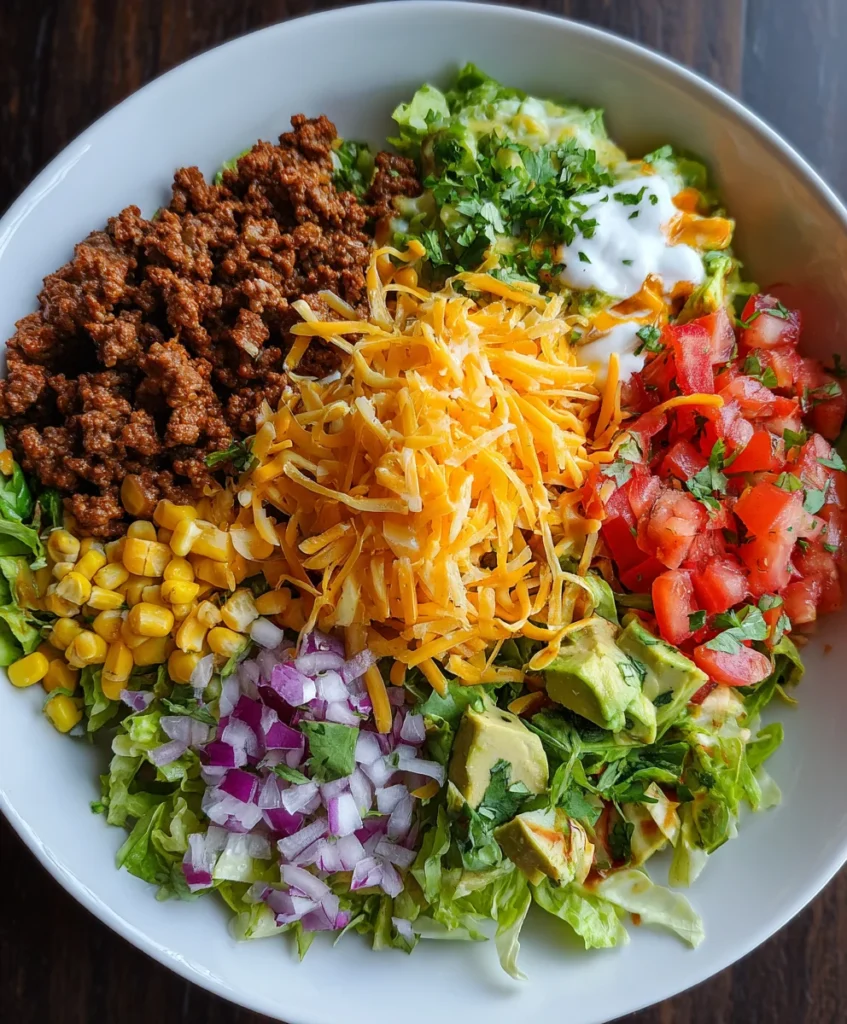 Taco Bowl Recipe – Fresh, Flavorful & Loaded with Tex-Mex Goodness!