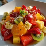 Tropical Fruit Salad – Fresh, Juicy & Bursting with Island Flavor!