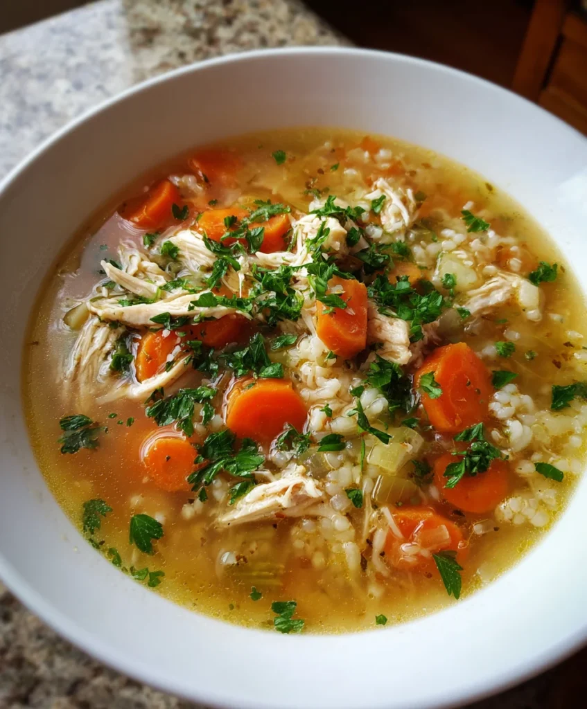 Healthy Healing Chicken Soup – Nourishing, Comforting & Full of Goodness!