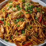 Delicious Chicken Teriyaki Noodles – Savory, Sweet & Packed with Flavor!