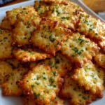 Garlic Bread Ritz Bits – Buttery, Crispy & Packed with Garlic Flavor!