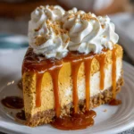No-Bake Pumpkin Cheesecake – Creamy, Spiced & Perfectly Cozy!