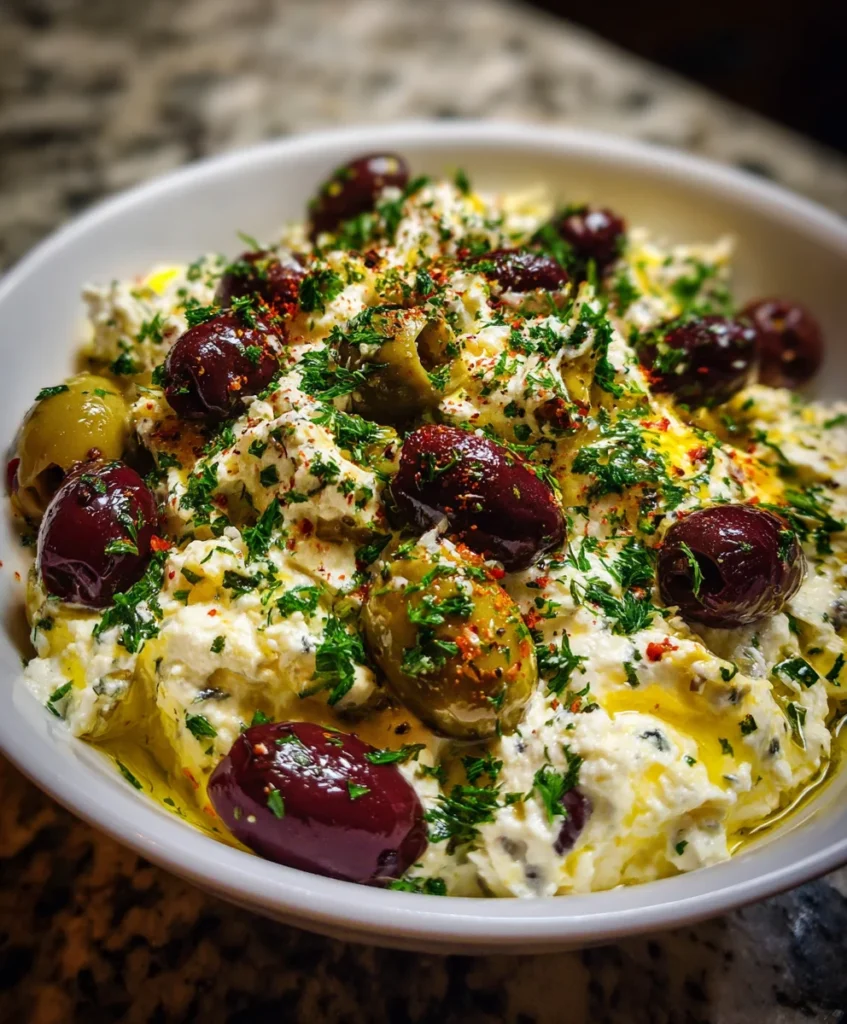 Olive Lovers Dream Dip – Savory, Creamy & Packed with Bold Flavor!