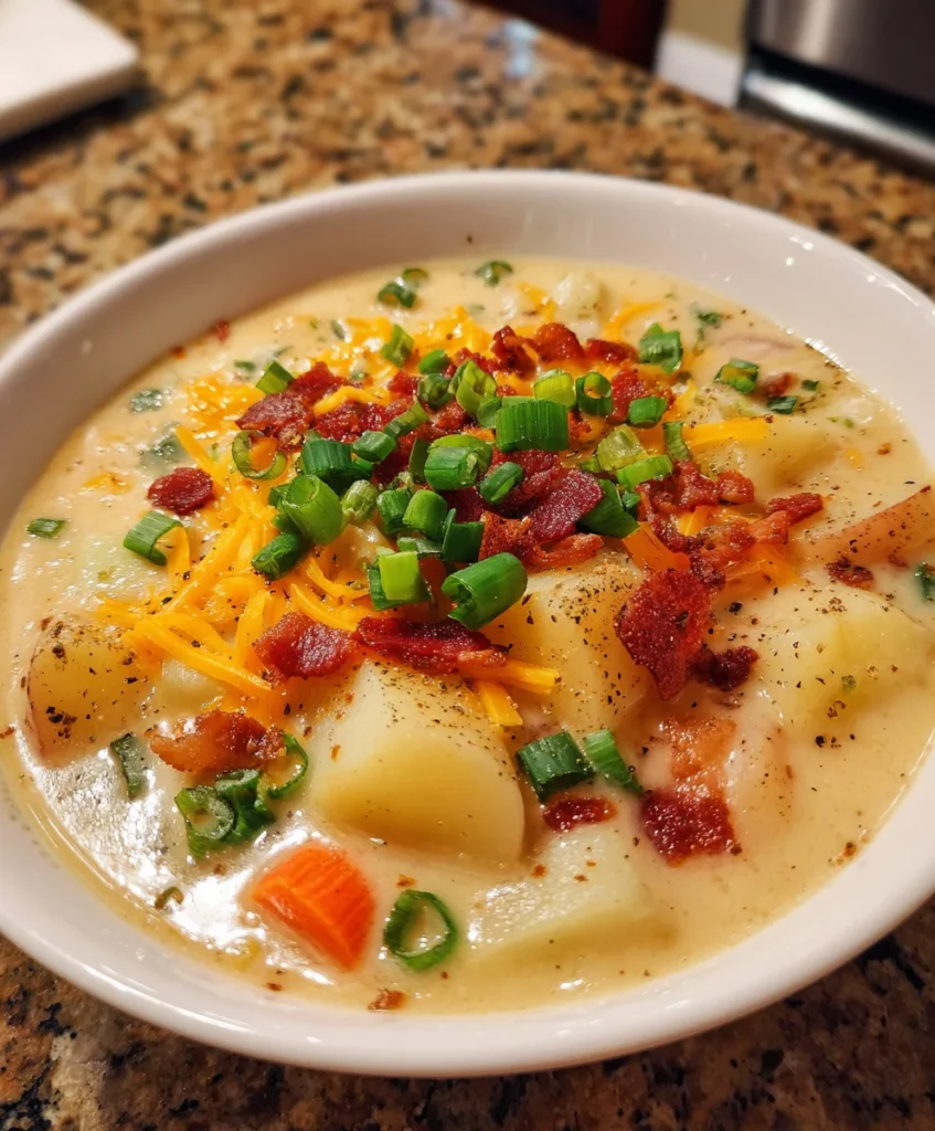 Best Potato Soup – Creamy, Cozy & Loaded with Comfort!