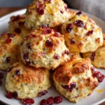 Cranberry Orange Scones Copycat – Buttery, Zesty & Bakery-Style Delicious!