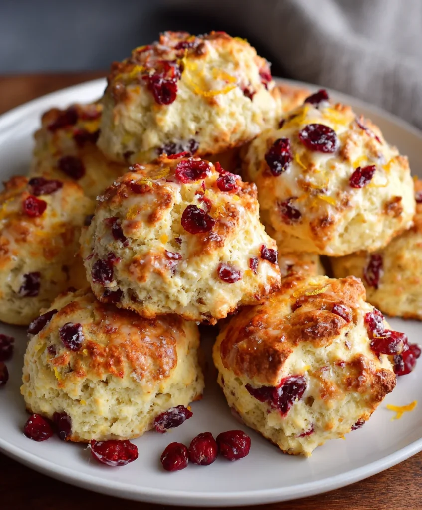 Cranberry Orange Scones Copycat – Buttery, Zesty & Bakery-Style Delicious!