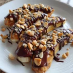 Frozen Banana Snickers – Sweet, Chocolatey & Naturally Delicious!