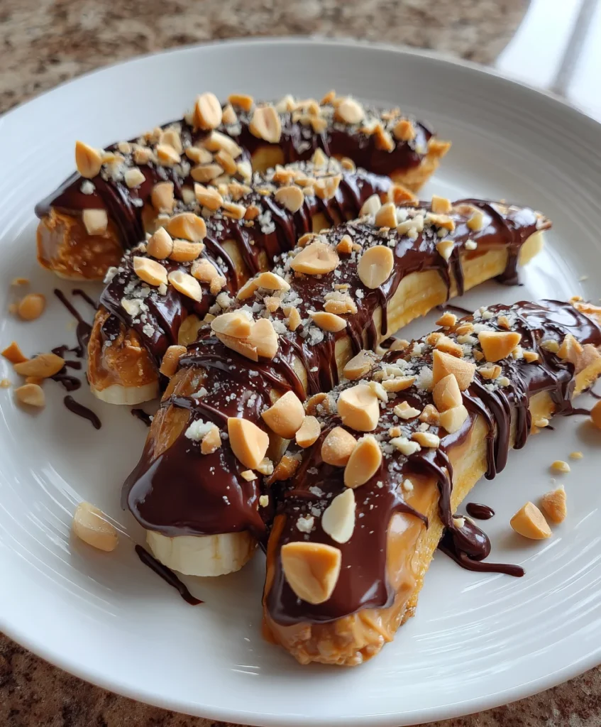 Frozen Banana Snickers – Sweet, Chocolatey & Naturally Delicious!