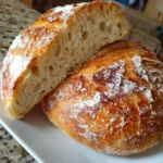 Homemade No-Knead Sandwich Bread – Soft, Fluffy & Perfect Every Time!