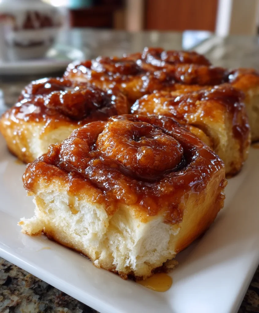 Apple Butter Cinnamon Rolls – Soft, Gooey & Filled with Cozy Fall Flavor!