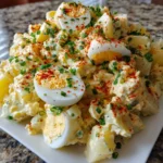 Deviled Egg Potato Salad – Creamy, Tangy & Packed with Flavor!