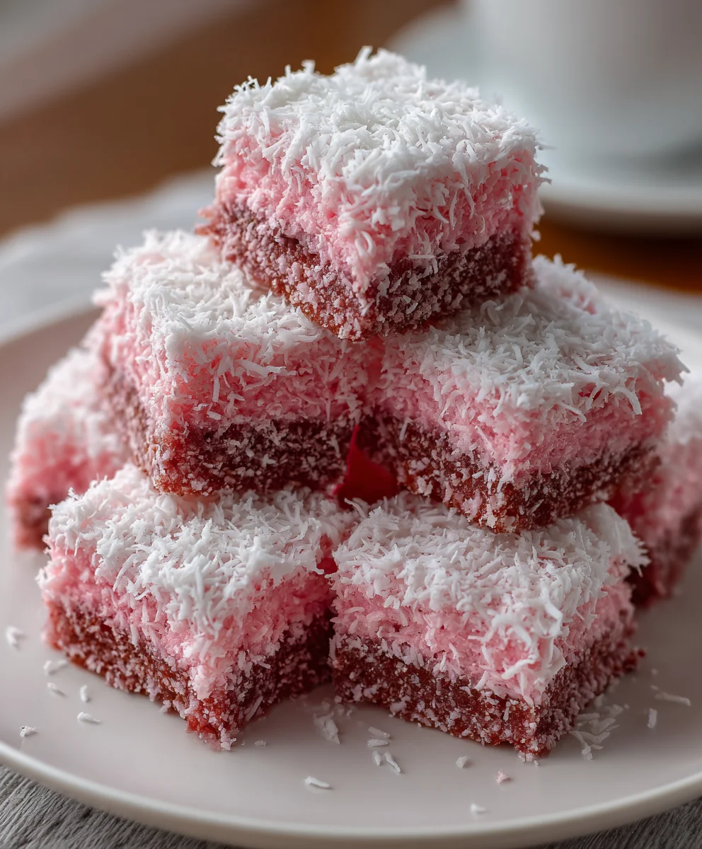 Pink Coconut Snowball Cake Bars – Soft, Sweet & Perfectly Tropical!