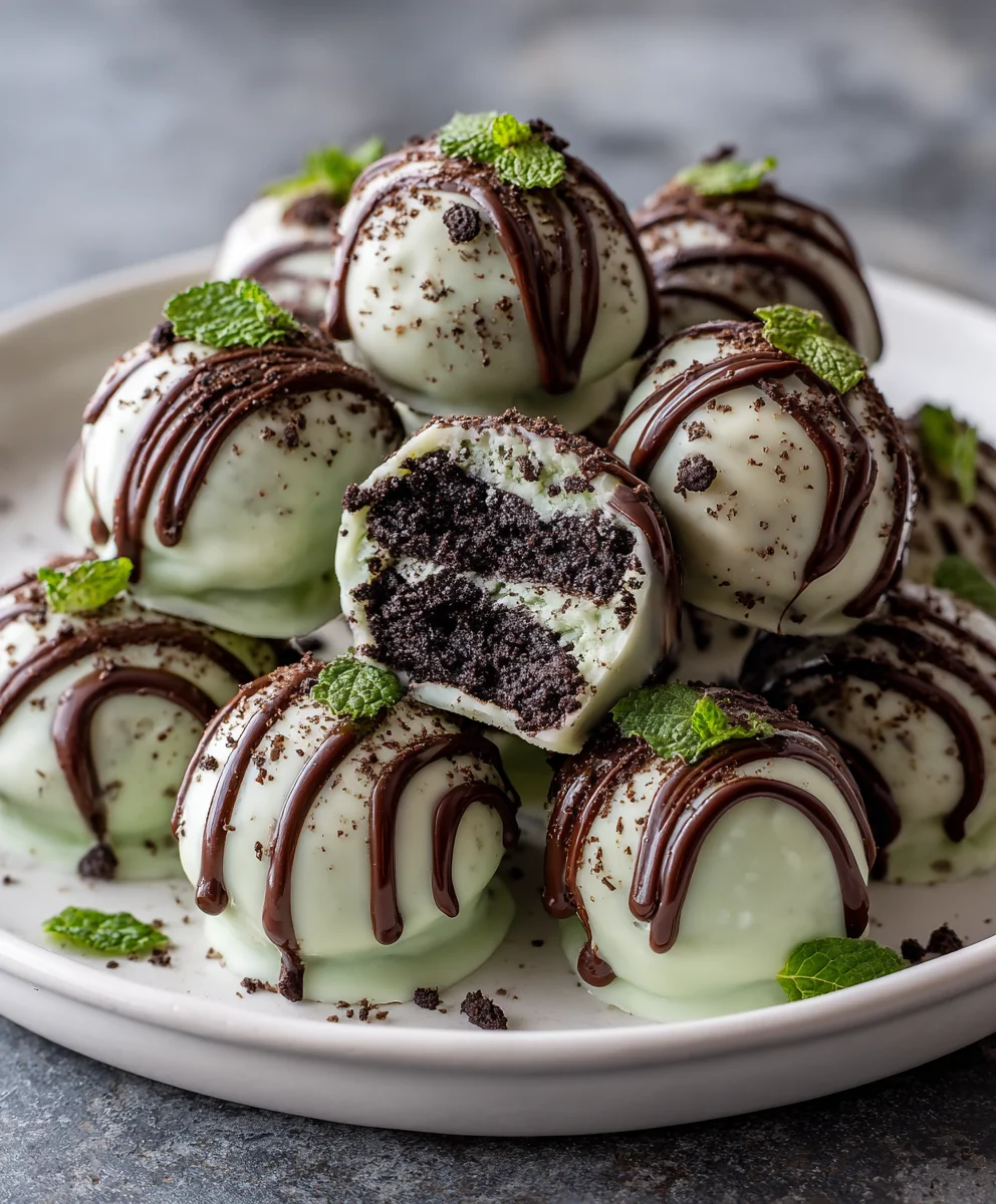 Mint Oreo Truffles – Rich, Chocolatey & Refreshingly Minty!