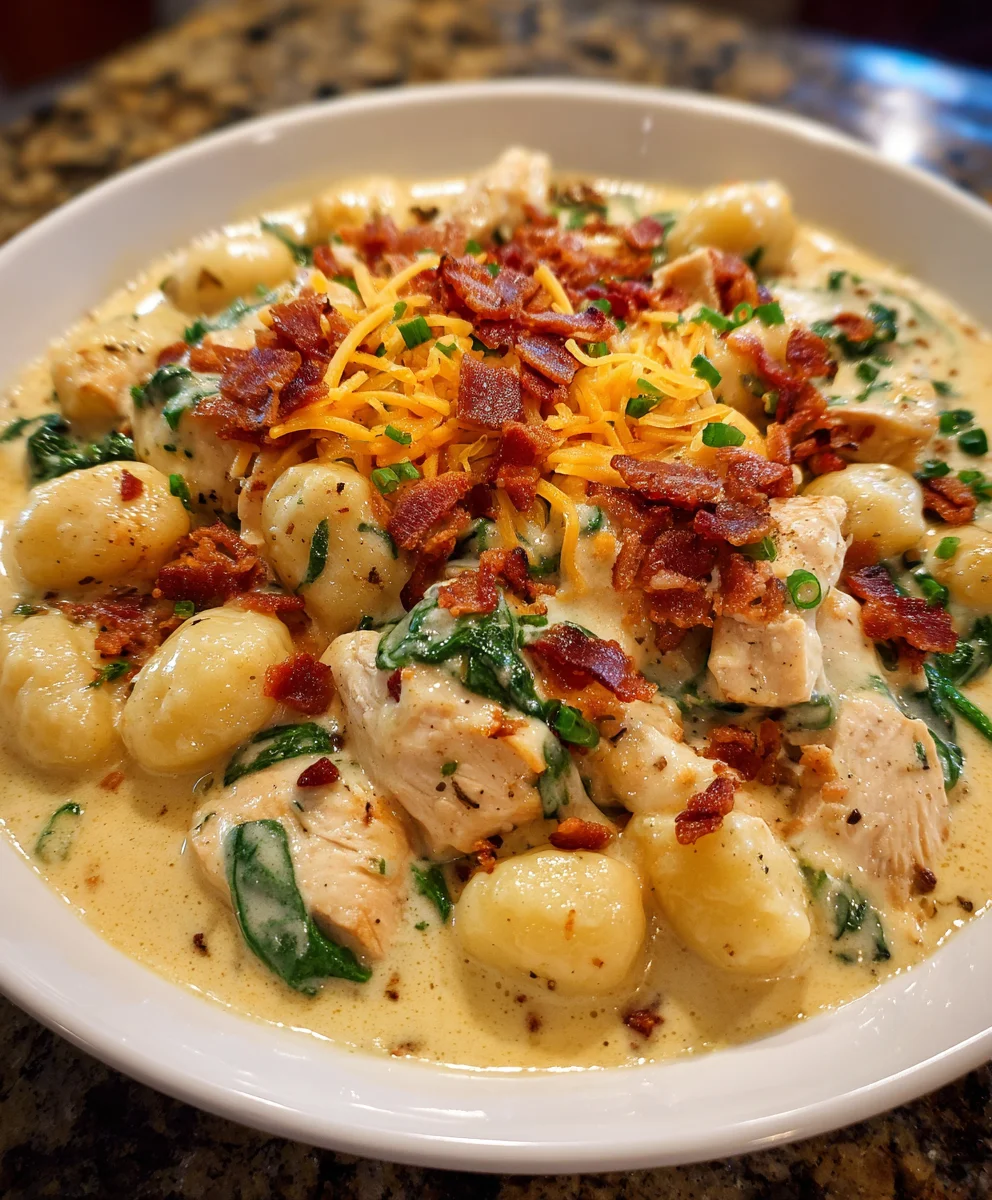 Creamy Crack Chicken Gnocchi – Rich, Cheesy & Totally Addictive!