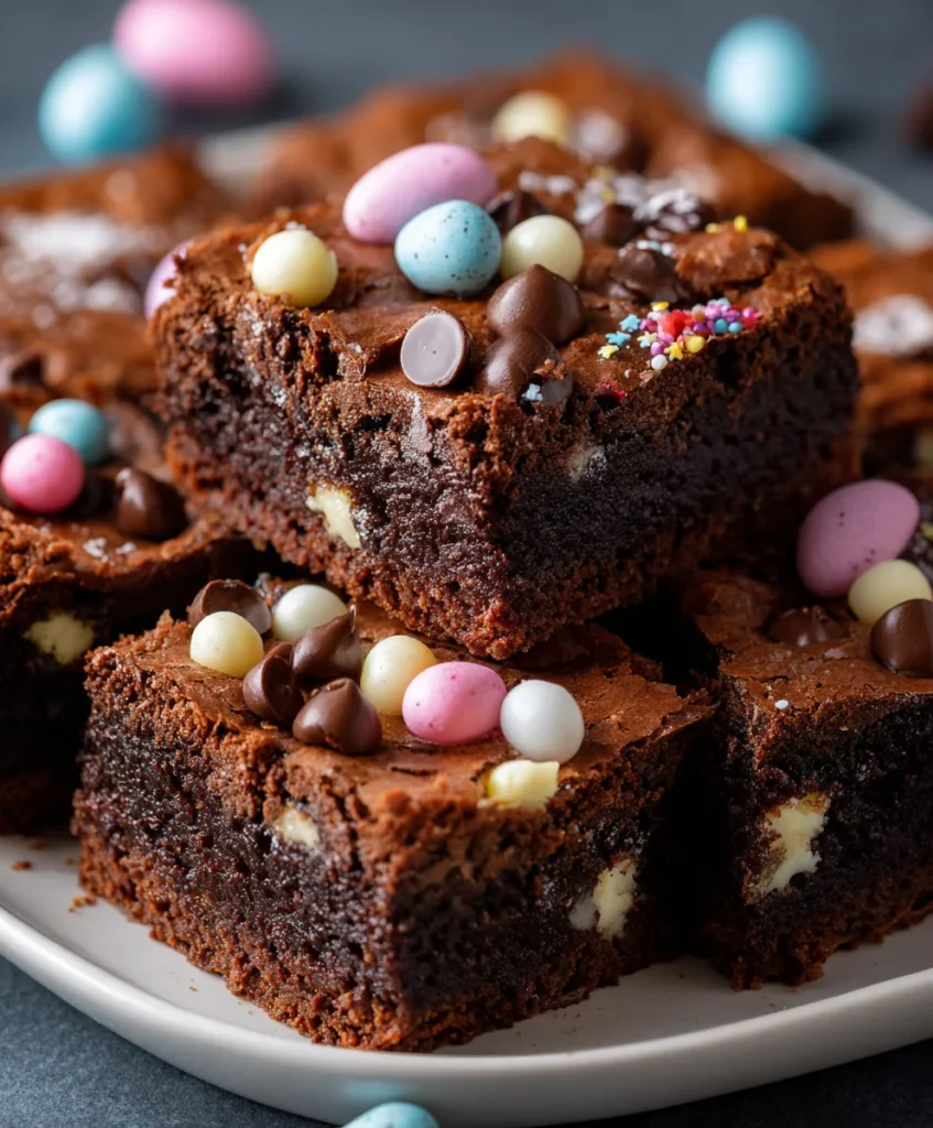 Easter Brownies that Delight – Rich, Fudgy & Festively Sweet!
