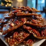 Butter Pecan Toffee Bark – Crunchy, Buttery & Irresistibly Sweet!