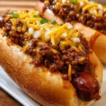 Loaded Sloppy Joe Dog With Cheesy Comfort Twist – Messy, Cheesy & Packed with Bold Comfort Food Flavor!