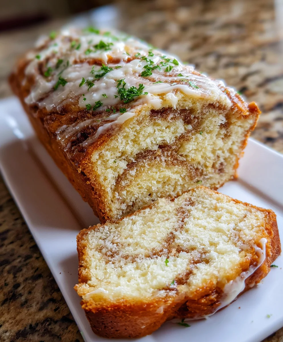 Cinnamon Swirl Quick Bread – Soft, Sweet & Packed with Cozy Cinnamon Flavor!