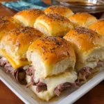 Roast Beef Sliders – Cheesy, Savory & Perfectly Melty!