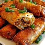 Voodoo Egg Rolls – Crispy, Spicy & Packed with Bold Cajun Flavor!