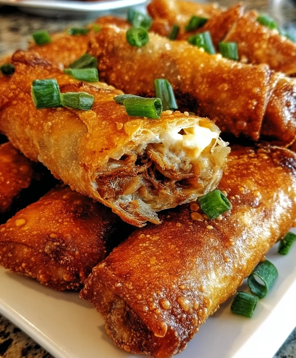 Voodoo Egg Rolls – Crispy, Spicy & Packed with Bold Cajun Flavor!