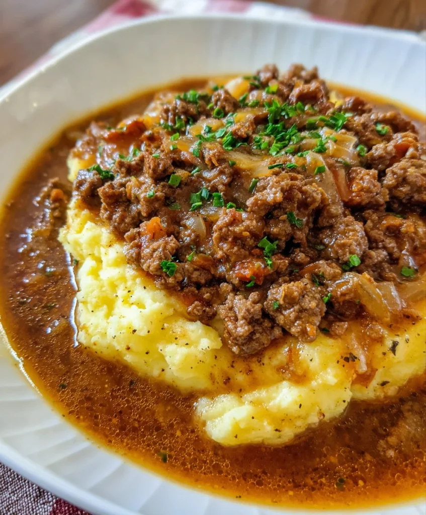 Ground Beef and Gravy – Hearty, Savory & Pure Comfort Food Goodness!