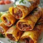 Baked or Air-Fried Taquitos – Crispy, Cheesy & Packed with Bold Flavor!