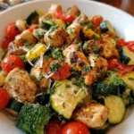 Loaded Chicken and Veggie Skillet – Hearty, Flavorful & Packed with Fresh Goodness!