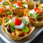 Enchilada Cups – Cheesy, Crispy & Packed with Bold Mexican-Inspired Flavor!
