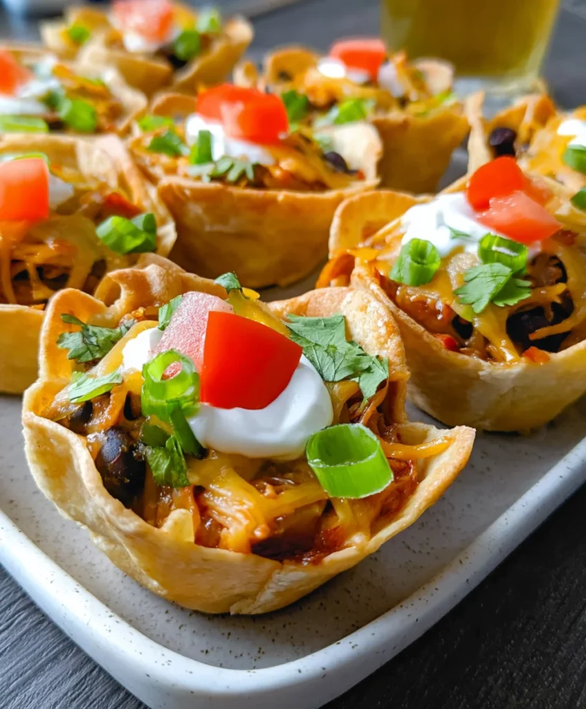 Enchilada Cups – Cheesy, Crispy & Packed with Bold Mexican-Inspired Flavor!
