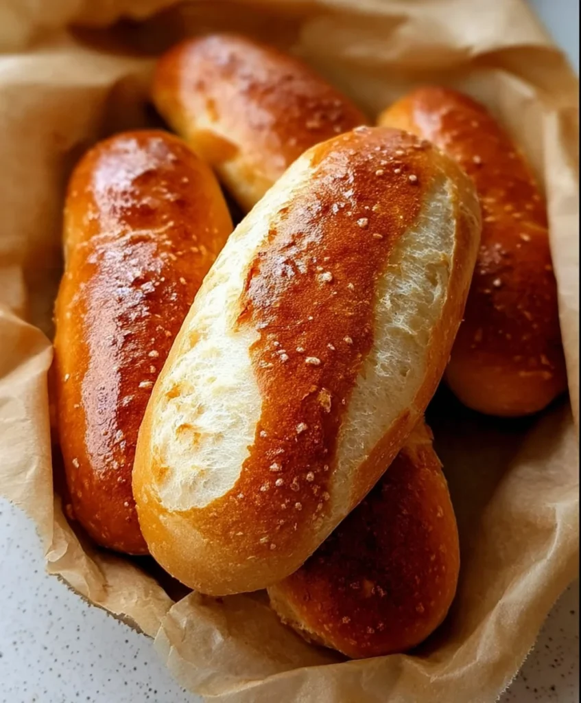 Sourdough Hot Dog Buns – Soft, Fluffy & Perfectly Homemade!