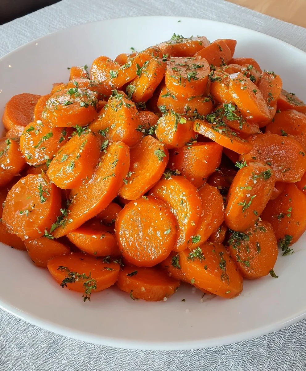 Crockpot Honey Maple Glazed Carrots – Sweet, Tender & Full of Buttery Flavor!