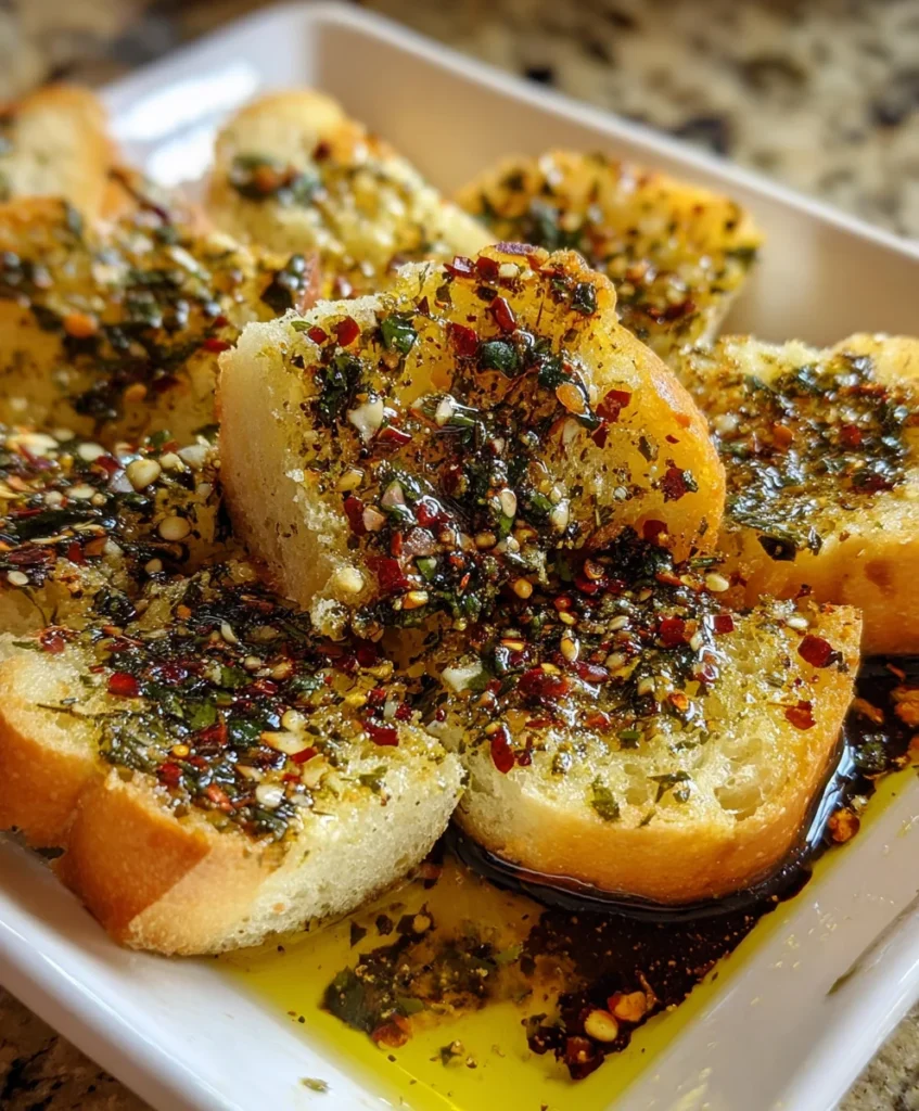 Balsamic and Olive Oil Bread Dip – Rich, Zesty & Perfect for Sharing!