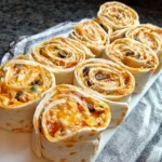 Cheesy Mexican Pinwheels – Creamy, Flavorful & Perfect for Snacking!