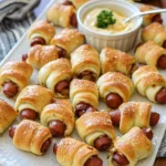 Lil Smokies Pigs in a Blanket – Buttery, Golden & Perfectly Bite-Sized!