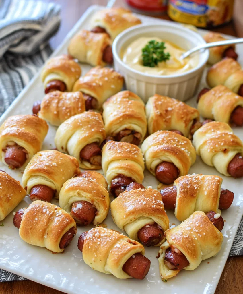 Lil Smokies Pigs in a Blanket – Buttery, Golden & Perfectly Bite-Sized!
